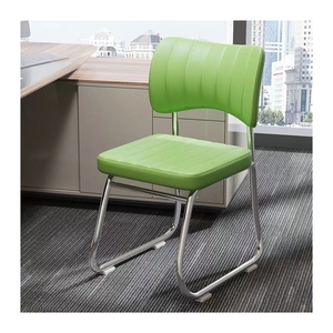 كرسي مكتب غرفة مؤتمرات كراسي تدريب للموظفين قابلة للتكديس كرسي مؤتمرات جلدي - Product Image 5