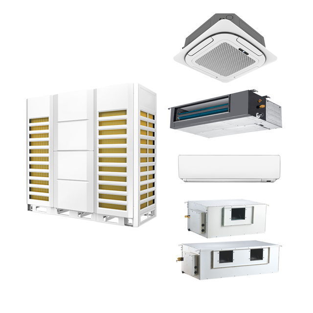 Commercial VRF System COMFORT Duct Heat Pump 220-240V 50HZ Industrial Commercial Central Conditioner for Apartments