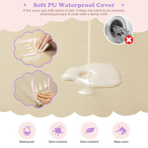 Alfombra de gateo para bebés, de EVA, gruesa, plegable, para uso doméstico, unisex, para niños de 0 a 24 meses - Product Image 3