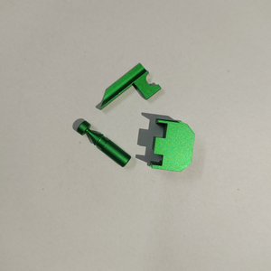 Accessoires de porte-clés colorés anodisés, pièces en aluminium usinées CNC, sélecteur de déconnexion en acier inoxydable - Product Image 1
