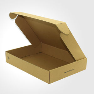 กล่องกระดาษลูกฟูกพร้อมส่ง พิมพ์โลโก้ได้  บรรจุภัณฑ์กระดาษคราฟท์รีไซเคิล กล่องไปรษณีย์สำหรับจัดส่ง - Product Image 5