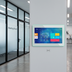 Panel de Reserva de Salas de Reuniones Android de 15.6 Pulgadas con NFC y RFID, Tableta Inteligente para Oficina, Personalizable OEM para Empresas - Product Image 1