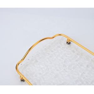 <b>Gold</b> <b>Serving</b> <b>Tray</b> Set, Coffee Table <b>Tray</b> - Product Image 3