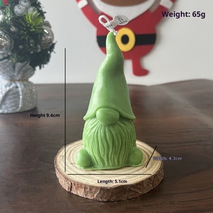 Handmade Christmas Themed Shaped <b>Candles</b> Tree Reindeer Dwarf Festive Decor Holiday <b>Gift</b> <b>Candles</b> - Product Image 5