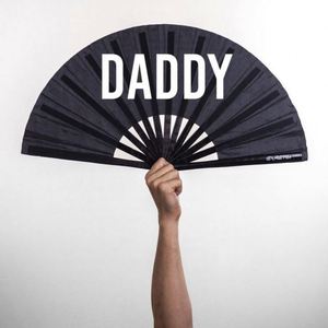 2025 Newest Style Kungfu <b>Hand</b> <b>Fan</b> Large Size <b>Fan</b> for Promotional Activity - Product Image 1