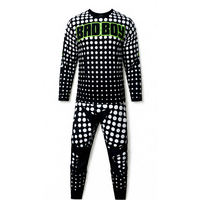 Combinaison de motocross professionnelle pour la course estivale, coupe-vent, respirante, séchage rapide, polyester, personnalisable, tenue de protection