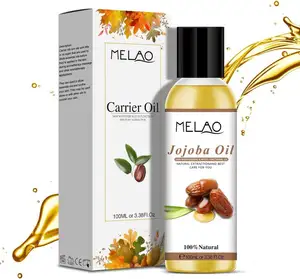 Huile de jojoba naturelle 100% huiles de support pures et pressées à froid huiles de parfum essentielles de lavande diffuseur humidificateur aromathérapie