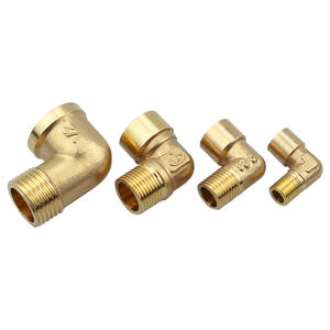 Raccords en cuivre en T, coudes à filetage interne/extérieur 1/8, T à filetage interne 1/4, T à filetage externe 3/8, filetage interne/extérieur - Product Image 1