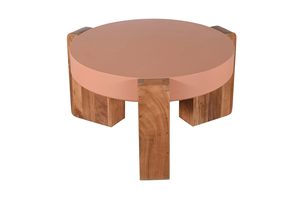 Contemporary Acacia Wood and MDF Coffee <b>Table</b> Living Room Furniture Modern Center <b>Table</b> with Elegant Design Strong Frame - Product Image 2
