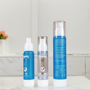 Skin Care Lotion 15Ml 30Ml 50Ml 80Ml 100Ml 120Ml 150Ml 200Ml Luxury White Clear Plastic Airless <b>Pump</b> <b>Bottle</b> for Serum Essential - Product Image 2