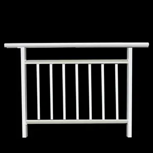 Ringhiera per scale in alluminio recinzione di isolamento ringhiera in metallo recinzione residenziale elegante di alta qualità guardrail balcone