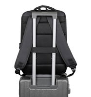 Tas Ransel Laptop Bisnis Pintar USB Multifungsi Tahan Air Kapasitas Besar yang Trendi