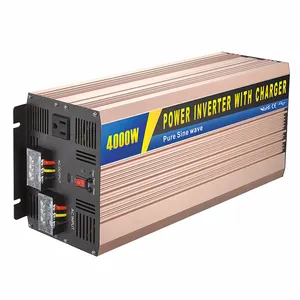 Inverter Gelombang Sinus Murni 4000W, dengan Pengisi Daya/UPS