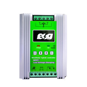 ระบบไฮบริดพลังงานลมและพลังงานแสงอาทิตย์ ESG 1kw ถึง 10kw พร้อมตัวควบคุมการชาร์จ PWM MPPT สำหรับกังหันลม ESG 12/24V/48V 200-600W H - Product Image 2