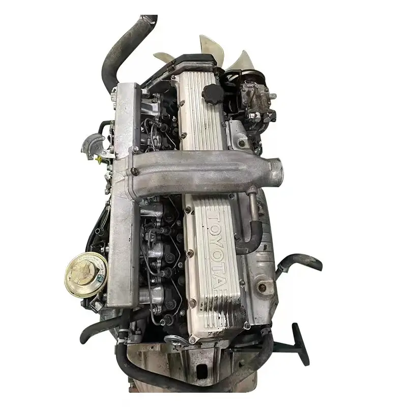 Used Original 1HZ 1HD 1KD 1KZ 1FZ 1VD D4D 30T Diesel Engine With Gearbox For Toyota Land Cruiser4.2 And Coster Bus SUV