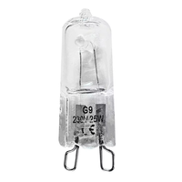 Ampoule halogène G9 mini en verre transparent à intensité variable, 230V 20W 25W 40W, résistante à 500 degrés, pour four
