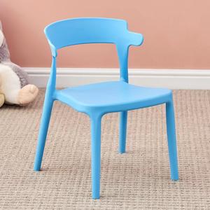 2025 barato mejores niños multicolor transparente PP muebles de sala de estar deslizables multifunción sillas para niños de alta calidad - Product Image 4