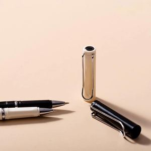 Promotional Gel <b>White</b> Blue for School Souvenirs Plastic Advertising Ink <b>Pens</b> With Custom Logo - Product Image 4