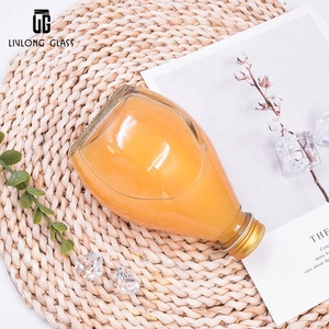 OEM <span class=keywords><strong>250</strong></span> <span class=keywords><strong>ml</strong></span> 500 <span class=keywords><strong>ml</strong></span> trasparente vuoto rotondo <span class=keywords><strong>latte</strong></span> bevande succo spremuto a freddo bevanda bottiglia di vetro con coperchio in plastica - Product Image 3