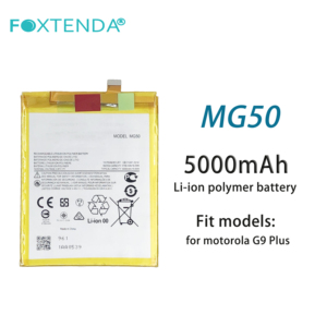 Batería Recargable Digital <span class=keywords><strong>de</strong></span> Litio <span class=keywords><strong>de</strong></span> Alta Calidad <span class=keywords><strong>de</strong></span> Repuesto Original <span class=keywords><strong>de</strong></span> 5000 mAh MG50 para Motorola <span class=keywords><strong>G9</strong></span> <span class=keywords><strong>Plus</strong></span> - Product Image 2