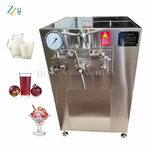 Homogeneizador de leche de alta presión de rendimiento estable/homogeneizador de jugo de fruta/máquina homogeneizadora de leche