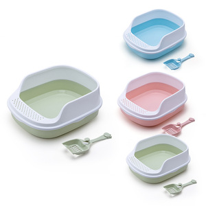 Bac à litière en plastique pour chat, vente en gros - Product Image 1