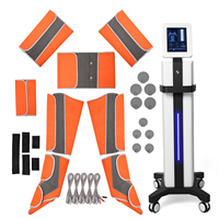Bottes de massage à compression d'air pour drainage lymphatique des pieds, de la taille et des jambes, pour la thérapie de massage et la récupération sportive
