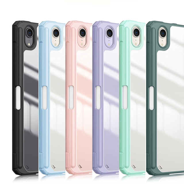 TPU+PC PU Anti-Shock Waterproof Case for iPad 7/8/9/10/10.2/10.9/11 9H Tempered Glass Anti-Glare Handle Closure Fashionable