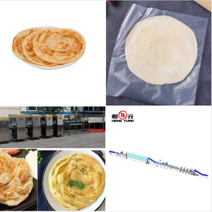 Rifornimento di fabbrica automatico congelato Laccha cipolla Canai Paratha che fa macchina Tortilla linea di produzione completa - Product Image 2
