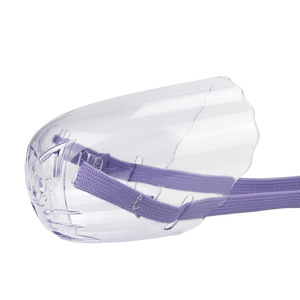 ที่ครอบปากแมวแบบใส PP ขนาด S M L สีม่วง สำหรับแมว - Product Image 4