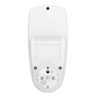 Wattsave 230V Compteur de consommation d'énergie numérique intelligent LCD domestique, type L, produit écoénergétique CE pour prise standard française