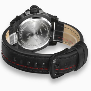 นาฬิกาควอตซ์ NAVIFORCE สำหรับผู้ชาย สายหนัง แสดงวันที่ จัดส่งฟรี - Product Image 6