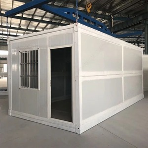 Contenedor de Envío Plegable Prefabricado de 40 pies de China, Casa Modular de Estilo Industrial, Tienda Hecha de Acero Sándwich - Product Image 3