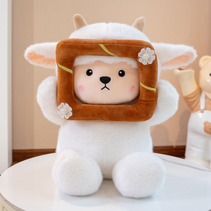 Хит продаж: Супермягкий плюшевый мишка-комфортер с наполнителем из полипропиленового хлопка, вышитый, свадебный подарок для детей - Product Image 5