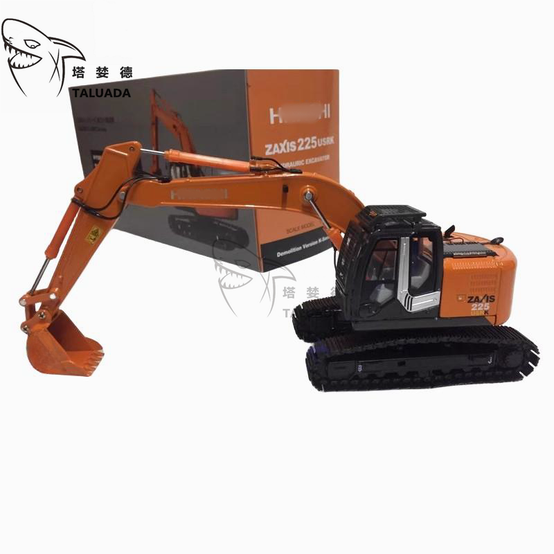 TALUADA HITACHI Alloy 1:50 Scale ZAXIS ZX225USRK-3 Model Toy