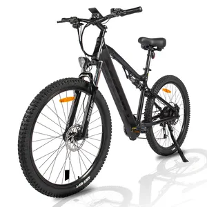 Hot Sell Producten Elektrische Mountainbike 9 Speed Aluminium Elektrische Mountainbike Lithium Batterij Mtb E Bike