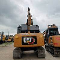 Excavatrice Caterpillar CAT315D2GC d'occasion populaire, 15 tonnes, hydraulique d'origine, faible nombre d'heures de travail, engin de construction usagé