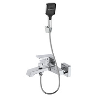 Ensemble de robinets muraux en laiton de haute qualité pour robinet de salle de bain et robinet de baignoire