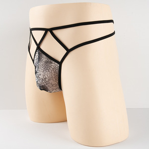Sous-vêtements sexy pour hommes avec bretelles réglables, string pour hommes, bretelles coquines <span class=keywords><strong>SM</strong></span> - Product Image 3