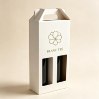 Boîte cadeau personnalisée pour vin, emballage pour bouteille de vin, cadeaux de vin