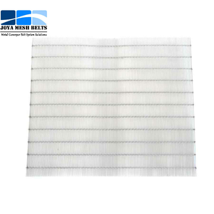 Harga pabrik baja tahan karat kelas makanan 304 sabuk hak tenun keseimbangan dalam pendingin Briquet - Product Image 6