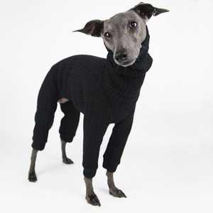 Ropa de perro de diseñador de lujo, suéter de invierno para mascotas, ropa de perro a la moda, precioso mono braemar italiano, <span class=keywords><strong>galgo</strong></span> - Product Image 4