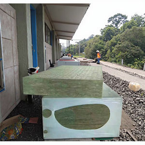 KELMEI Panneau de toit industriel en <span class=keywords><strong>laine</strong></span> de roche 100mm 50-100mm insonorisé ignifuge extérieur entrepôt isolation des bâtiments - Product Image 3