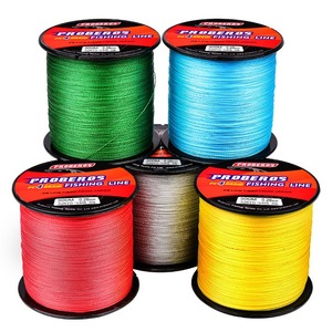 สายเบ็ดตกปลา PROBEROS <span class=keywords><strong>4</strong></span> <span class=keywords><strong>เส้น</strong></span> 300 เมตร แบบถัก ลอยน้ำ แข็งแรงเป็นพิเศษ สายเอ็นตกปลาแบบหลายเส้นใย สำหรับตกปลา - Product Image 3