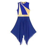 Vestidos de Danza Lírica Moderna para Mujer, Talla Adulto, Vestido Rojo de Danza Lírica para Niñas, Ropa de Danza para Competencia, Vestido de Danza Litúrgica
