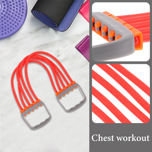 Corda per Trazioni, Banda di Resistenza con Maniglia, Espansore per <span class=keywords><strong>Petto</strong></span> per Palestra Domestica, Viaggi e Fitness all'Aperto - Product Image 2