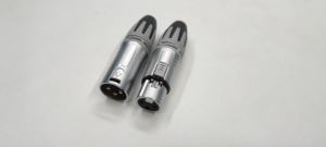 扬声器电缆香蕉插头黄铜XLR 3针公母麦克风电缆pug，带镀铬OFC铜DMX Cannon-<span class=keywords><strong>M</strong></span>音频连接器 - Product Image 3