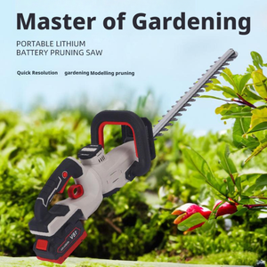 Cortasetos Eléctrico Inalámbrico de Alta Calidad, Batería de Iones de Litio de 3.0AH, Motor sin Escobillas, Cuchilla de Acero al Manganeso 65, Corte de 14 mm - Product Image 2