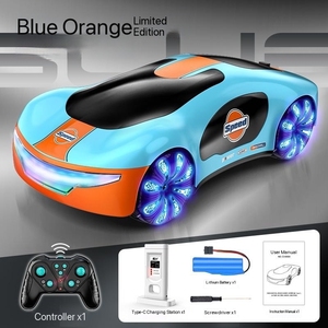 รถโมเดลล้ำยุคบังคับวิทยุแบบตรวจจับท่าทาง 2.4GHz ขายดีใน <span class=keywords><strong>TikTok</strong></span> พร้อมฟังก์ชั่น 360 องศา °   ไฟหมุนและสเปรย์เจ็ท - Product Image 2