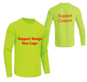 T-shirt a Maniche Lunghe Personalizzabile <span class=keywords><strong>per</strong></span> Uomo, Design con Logo Aziendale o Immagine del Team, 100% Poliestere, Felpa all'Ingrosso <span class=keywords><strong>per</strong></span> Donna - Product Image 1